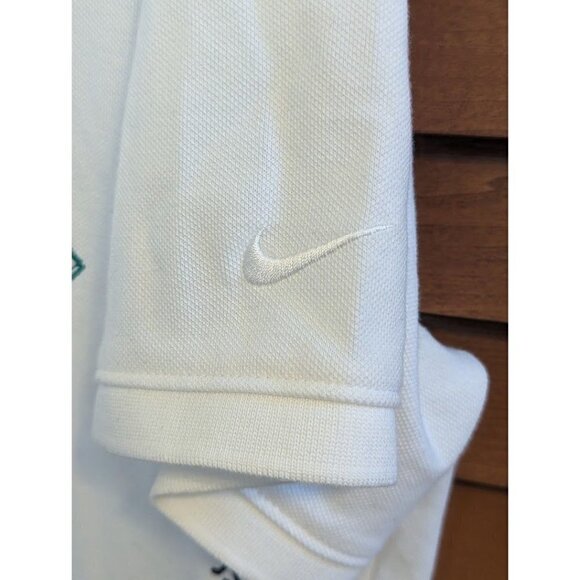 Nike Polo Dri-FIT White Shirt Embroidered Lucky Charms Golf Mens Sz Large - Picture 3 of 5